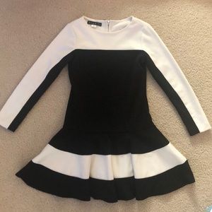 A black and white girls dress.
